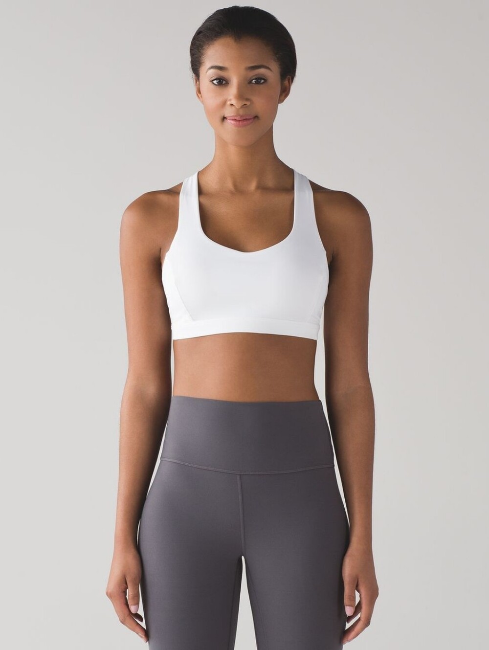 Lululemon 6 Free To Be Serene Bra C/D Cup White Like New